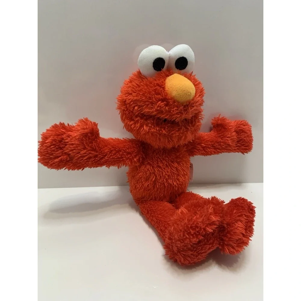 Sesame Street Best Friends Cookie Monster & Elmo Plush Stuffed Toys Hasbro 2013 - Picture 12 of 16